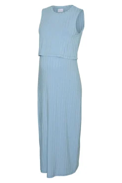 Vestido midi maternity