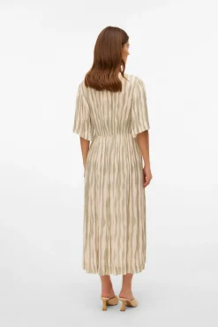 Vestido midi maternity