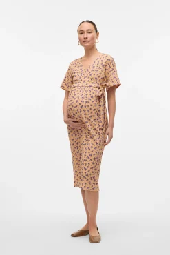 Vestido midi maternity y lactancia