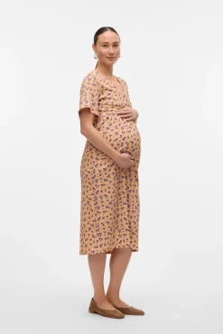 Vestido midi maternity y lactancia