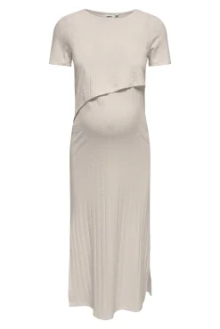 Vestido midi sin mangas maternity y lactancia
