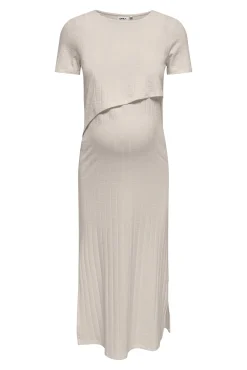 Vestido midi sin mangas maternity y lactancia