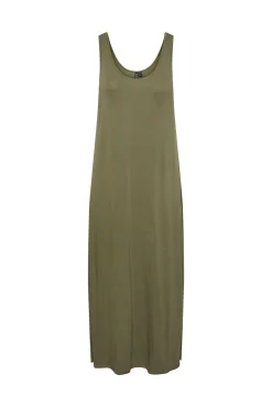 Vestido midi tirantes