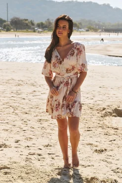 Vestido mini estampado Dahlia