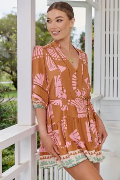 Vestido mini estampado Jayde