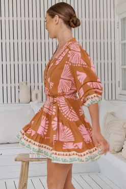 Vestido mini estampado Jayde