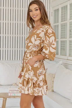 Vestido mini estampado Nusa