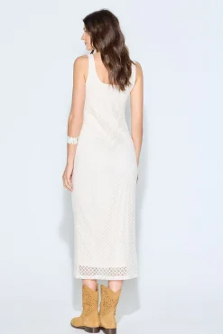 Vestido punto cortado