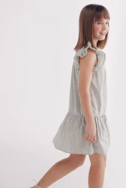 Vestido rayas niña