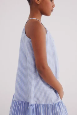 Vestido rayas niña