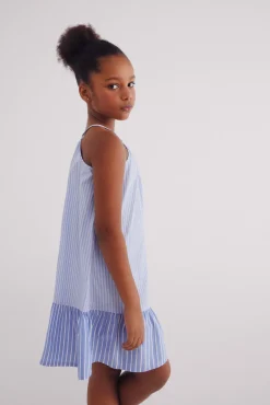 Vestido rayas niña