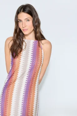 Vestido tirantes multicolor