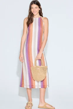 Vestido tirantes multicolor