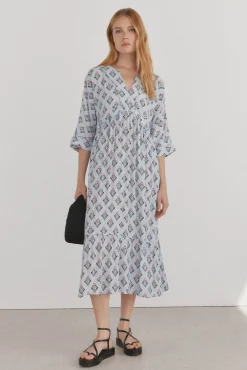 Vestido tunica estampado