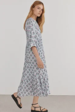 Vestido tunica estampado