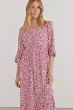 Vestido tunica estampado