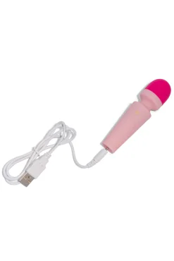 Vibrador clitorial y masajeador Mini-Diva Rosa