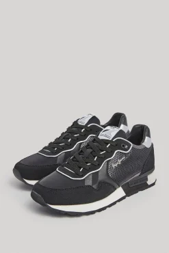 Zapatilla running retro Brit Sequins