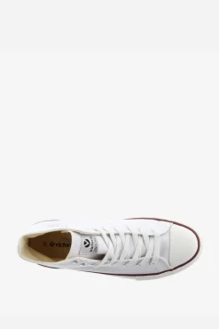 Zapatillas abotinadas de lona Victoria Tribu con doble plataforma