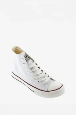 Zapatillas abotinadas de lona Victoria Tribu con puntera de goma