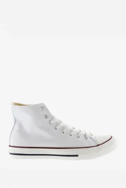Zapatillas abotinadas de lona Victoria Tribu con puntera de goma