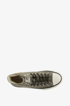 Zapatillas abotinadas efecto piel