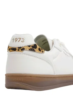 Zapatillas Con Detalles Animal Print