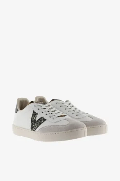 Zapatillas de efecto piel