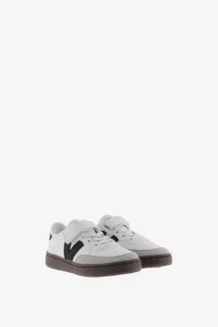 Zapatillas de efecto piel Victoria Oslo con piezas en contraste y cordón elástico