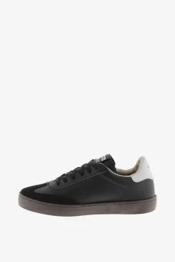 Zapatillas de efecto piel
