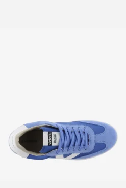 Zapatillas de nylon Victoria Berlín Ciclista con piezas en contraste y de serraje al tono