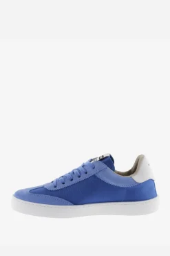 Zapatillas de nylon Victoria Berlín Ciclista con piezas en contraste y de serraje al tono