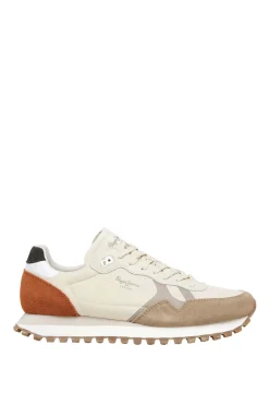 Zapatillas Running Con Detalles En Ante