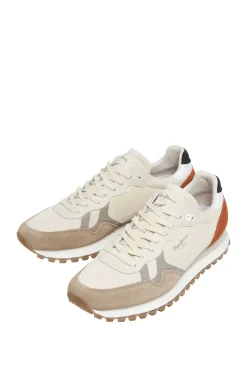 Zapatillas Running Con Detalles En Ante