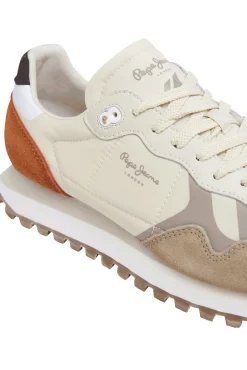 Zapatillas Running Con Detalles En Ante