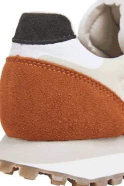 Zapatillas Running Con Detalles En Ante