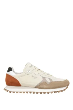 Zapatillas Running Con Detalles En Ante