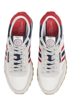 Zapatillas Running Con Detalles En Ante