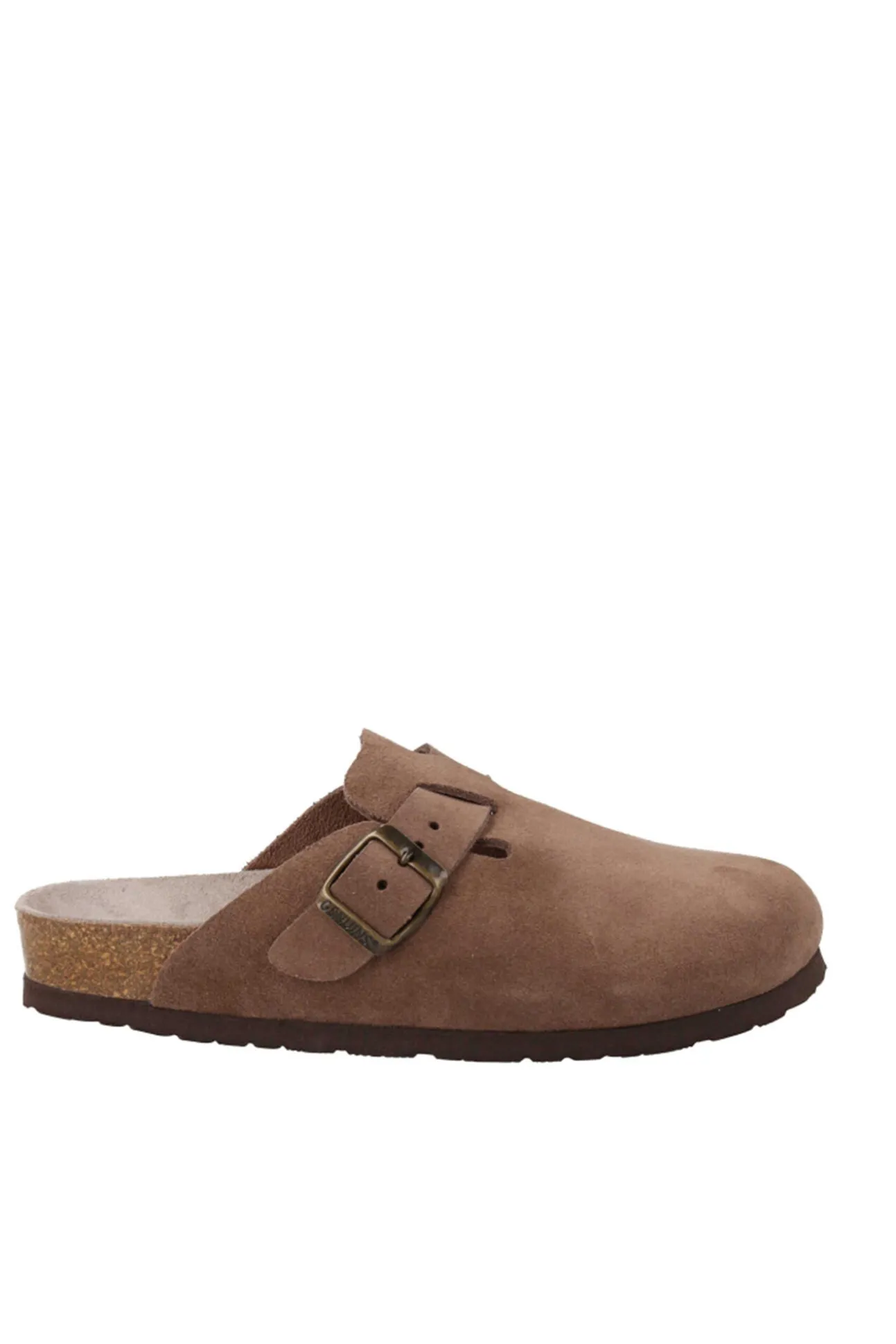 Zueco piel hebilla ajustable