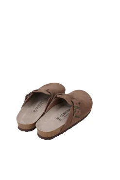 Zueco piel hebilla ajustable